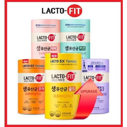 Chong Kun Dang LACTO FIT 'upgrade' Probiotics Gold5X 50Sachet lactofit 50stick slim lactobacillus intestine probiotic health korean food women supplement slimming inner beauty