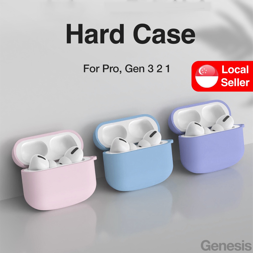 Genesis Airpods Pro 2 Case 2022 3 in 1 Casing Gen 3rd 2nd 1st Hard Silicone Generation Airpod Cover
