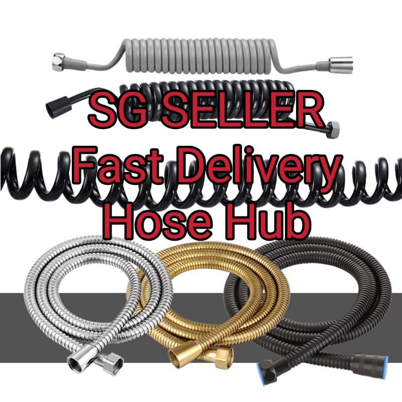 SG SELLER FPH All Types of Shower Bidet Bathroom Toilet Spray Hose