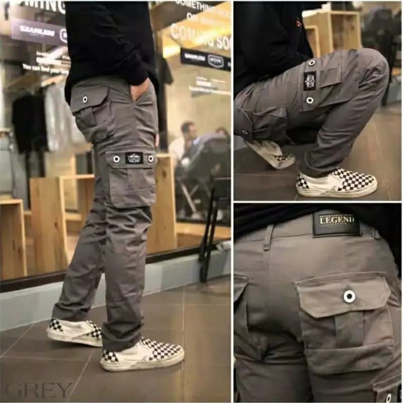 PRIA Original Men's Long Cargo Pants Adult Size 27-38