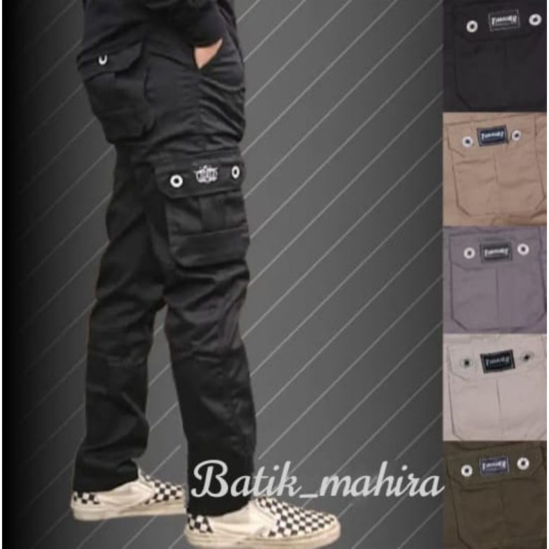 PRIA Original Men's Long Cargo Pants Adult Size 27-38