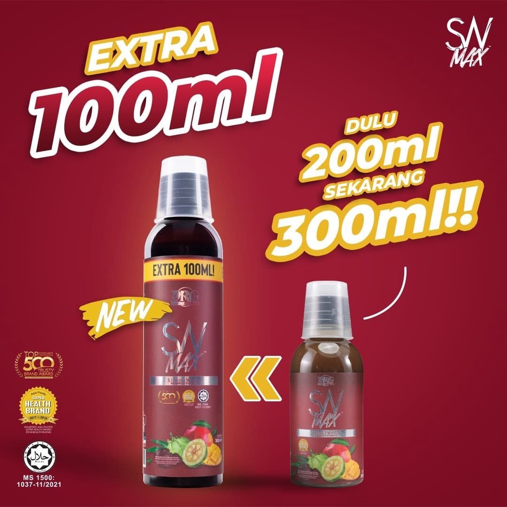 (Local SG Seller) ?PROMOTION ?SW Max Slimme White 300ML (EXTRA 100ML)
